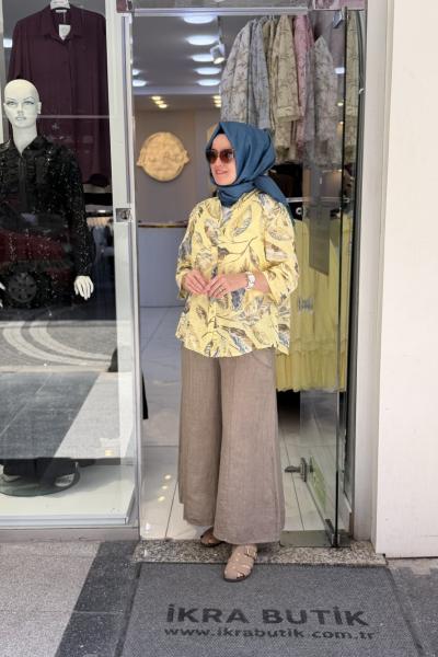 İthal Gömlek Sarı