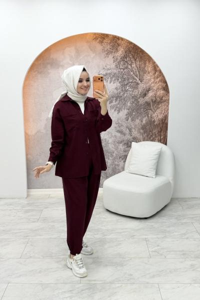 Mango Takım Mürdüm