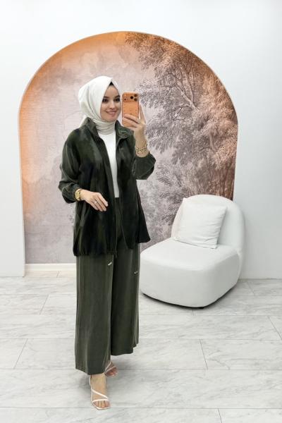 Bambuk Garneli Takım Haki