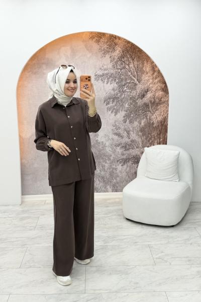 Safra Takım Kahverengi