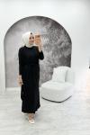 Merwish Liva Elbise Siyah