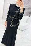 Gülru Elbise Siyah