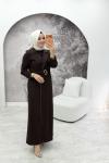 Arya Elbise Kahverengi