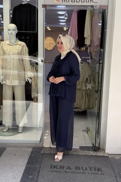 Ayza İthal Takım Lacivert