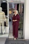 Ayza İthal Takım Bordo