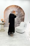 Elvina İthal Elbise Siyah