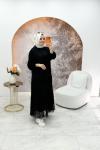 Damla Elbise Siyah