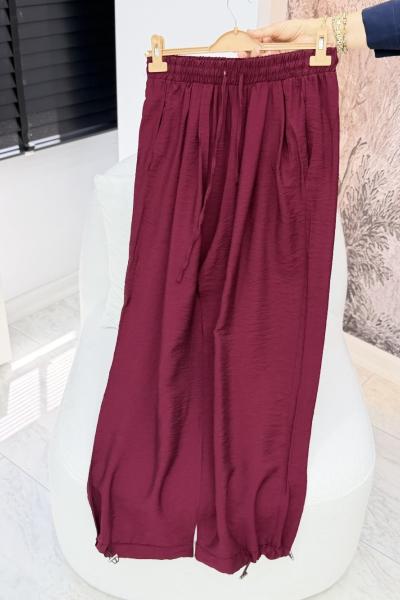 Zümra Pantolon Bordo