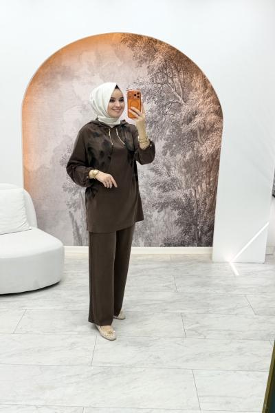 Yelda Takım Kahverengi