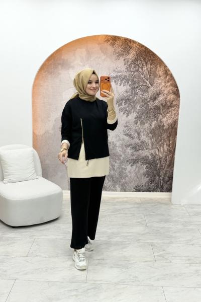 Gülfem Takım Siyah