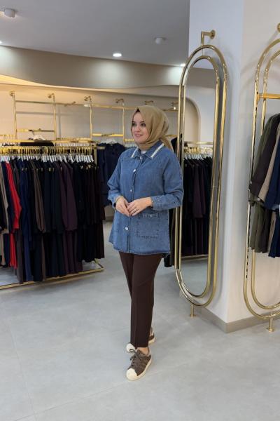 Işıl Kot Ceket  kot rengi