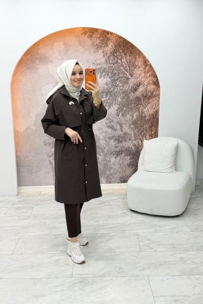 Mirya Kap Kahverengi