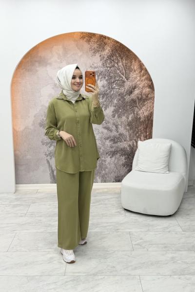 Salin Kot Takım Haki