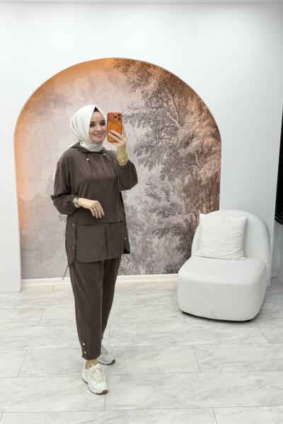 Doruk Takım Kahverengi