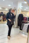 Mera Şişme Mont Siyah