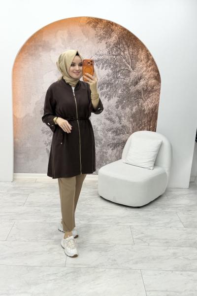 Linay Ceket Kahverengi